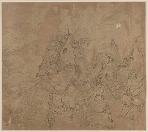 Album of Daoist and Buddhist Themes: Search the Mountain by Unbekannt
