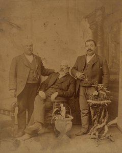 Three Members of the Boyd Family by Unbekannt