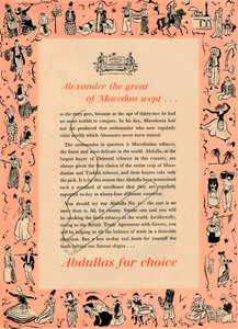 Alexander the Great of Macedon Wept Abdullas for Choice by Unbekannt