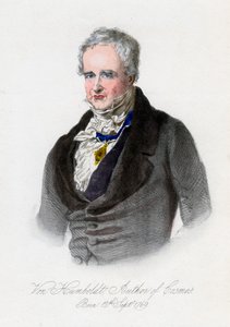 Alexander von Humboldt, Prussian Naturalist and Explorer, c. 19th Century by Unbekannt
