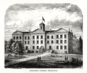 Alexandra College, Belleville, Ontario, Canada, 19th Century
