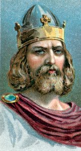 Alfred the Great, Anglo-Saxon King of Wessex by Unbekannt
