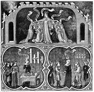 Allegory of Justice, from Aristotle