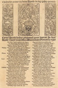 Allegory of the Eagle and Emperor Maximilian I, 1497