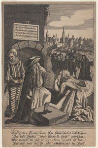 Allegory on the Death of Credit by Unbekannt