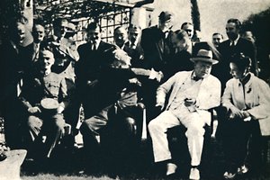 Allied Leaders Confer in Cairo, November 1943 by Unbekannt