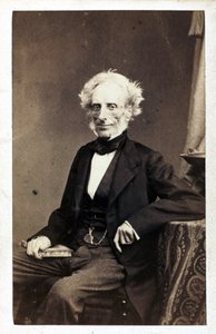 Alphonse de Brebisson, French botanist, c 1863 by Unbekannt