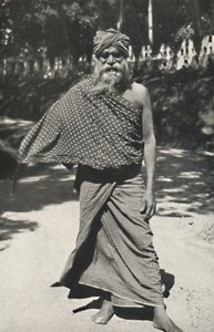 Old Sinhalese Worker from Kandy