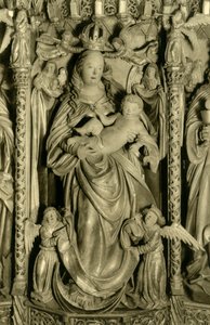 Alterpiece, Hallstatt parish church, Hallstatt, Upper Austria