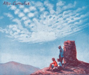 Alto-Cumulus - A Dozen of the Principal Cloud Forms In The Sky by Unbekannt
