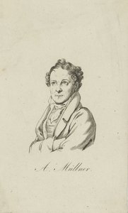 Amandus Gottfried Adolf Müllner 1774-1829 by Unbekannt
