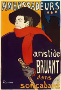 Ambassadors, Aristide Bruant by Unbekannt