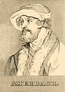 Amerbach, 1440-1513 by Unbekannt