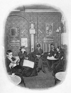 An Arab Café, London, 1901