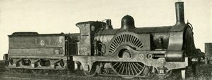 An Eight-Footer Marked for the Derelict Road - Caledonian Railway by Unbekannt