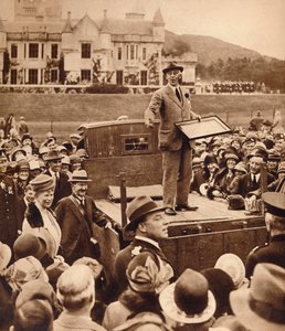 An Auction for Charity at Balmoral, 1930s by Unbekannt