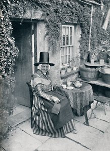 An old Welsh woman