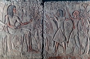 Ancient Egyptian Relief, c1300 BC by Unbekannt