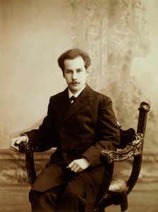 Andrei Bely, Russian Novelist and Poet by Unbekannt