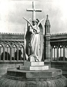 Angel of the Memorial Well, Cawnpore, India, 1895 by Unbekannt