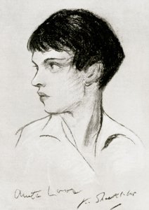 Anita Loos 1888-1981, American screenwriter, playwright and author, early 20th century