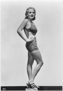 Anita Page, American film actress by Unbekannt