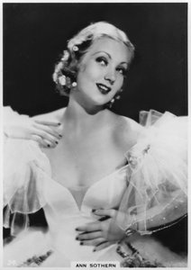 Ann Sothern, American film and television actress, c1938 by Unbekannt