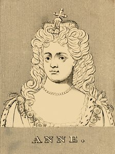 Anne, 1665-1714 by Unbekannt