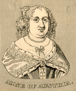 Anne of Austria, 1601-1666, 1830 by Unbekannt