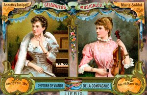 Annette von Essipoff and Marie Soldat