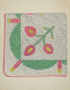 Applique Quilt, c. 1936