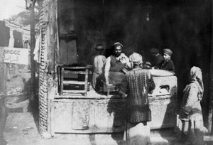 Arab cook, Aleppo road, Baghdad, Iraq