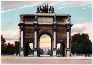 Arc de Triomphe, Paris, c. 1900