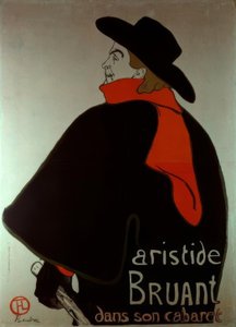Aristide Bruant in His Cabaret