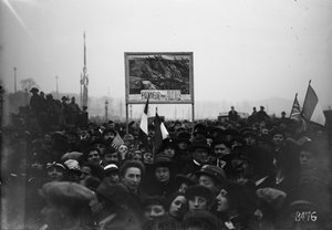 Armistice Day in Paris by Unbekannt