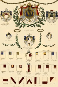 Arms of the French Empire and of the Imperial Nobility