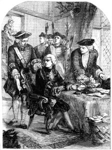 Arrest of Sir William Wyndham, c1715