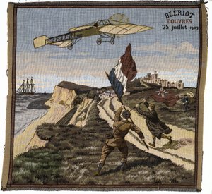 Arrival of Louis Bleriot in Dover, England, July 25, 1909