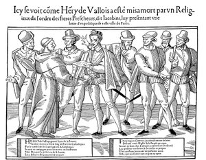 Assassination of Henry III, King of France by Unbekannt