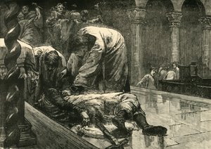 Assassination of the Emperor Leo V, 820 AD by Unbekannt