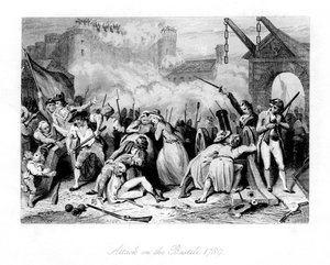 Attack on the Bastille, 1789, 1845