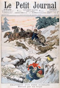 Attacked by Wolves, Russia, 1903