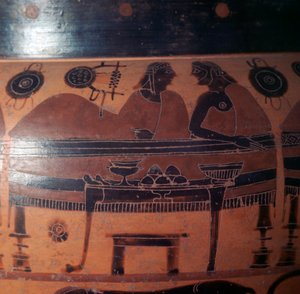 Attic Red-Figure Greek Vase, 6th Century BC by Unbekannt