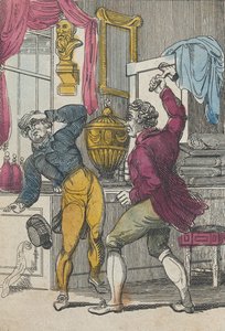 Auctioneer & Lawyer, Auctioneer Knocking Down a Bad Lot, Early 19th Century by Unbekannt