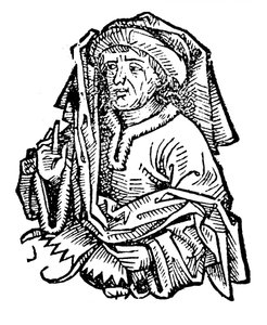 Averroes Ibn Rushd 1126-1198, eminent medieval Islamic philosopher by Unbekannt