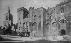 Avignon - Popes Palace and Cathedral