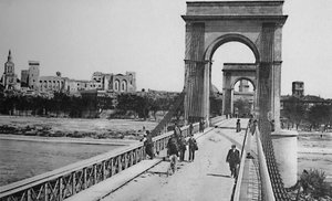 Avignon - Suspended Bridge