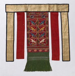 Back Apron for the Royal Ceremonial Robe by Unbekannt