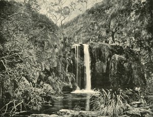 Back Creek Falls, Buchan River, Victoria by Unbekannt