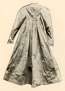 Back View of a Flying Josie, Worn in Pennsylvania, Late 18th Century by Unbekannt